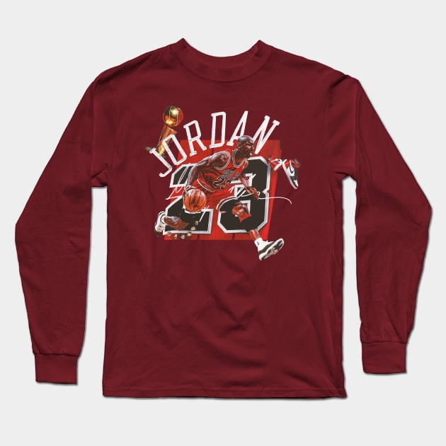 JORDAN THE BEST MOMENT Long Sleeve T-Shirt by KicKs77